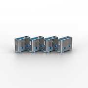 Lindy USB Port Locks 4x Blue+Key  https://www.lindy.co.uk/accessories-c9/security-c388/usb-port-blocker- pack-of-4-colour-code-blue-p2324