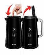 Tefal KO851 electric kettle 1.7 L Black 1800 W