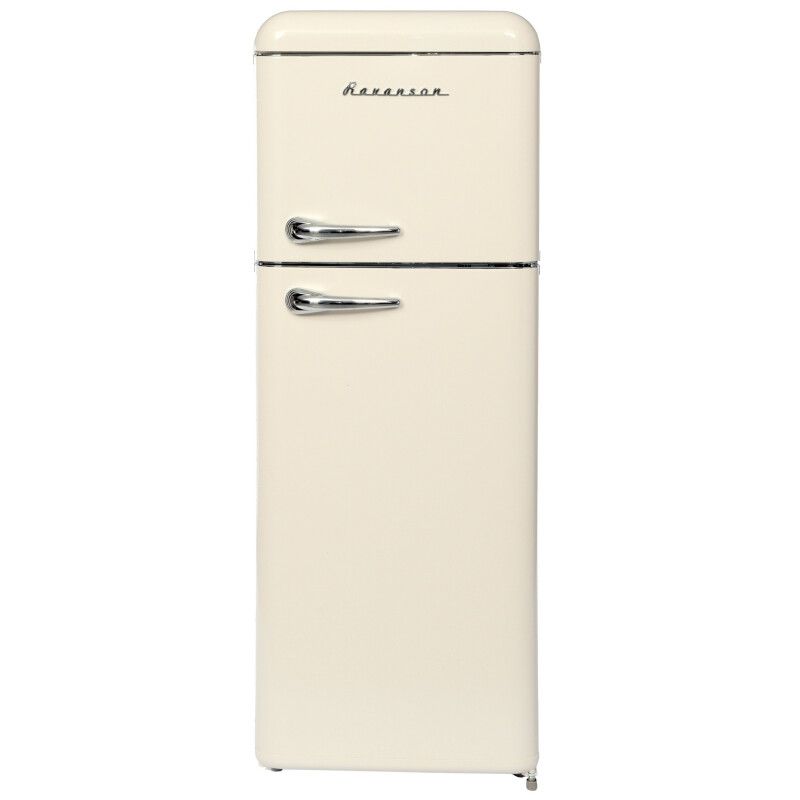 Fridge & Freezer Retro Ravanson LKK-210RC