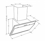 Akpo WK-4 Juno Eco Wall-mounted Black 320 m3/h