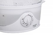Adler AD 633 steam cooker 3 basket(s) White Freestanding 800 W
