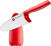 ZWILLING Twinny chef's knife 36550-101-0 10 cm red Cooking lessons for children