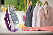 Tefal FV2836 Dry & Steam iron Ceramic soleplate 2400 W Purple, White