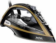 Tefal FV9865E0 iron Dry & Steam iron Durilium Autoclean soleplate 3000 W Black, Gold
