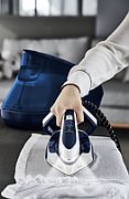 Tefal Pro Express Vision GV9812E0 steam ironing station 3000 W 1.1 L Durilium AirGlide Autoclean soleplate Blue, White