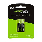 Green Cell GR06 household battery Rechargeable battery AA Nickel-Metal Hydride (NiMH) 2X AA R6 2000MAH