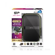 Silicon Power Armor A60 external hard drive 5000 GB Black, Green