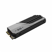 Silicon Power SILICON POWER PCIe Gen 4x4 XS70 Internal solid state drive SSD 1TB M.2 2280 NVMe 1.4 (SP01KGBP44XS7005) Black, Grey