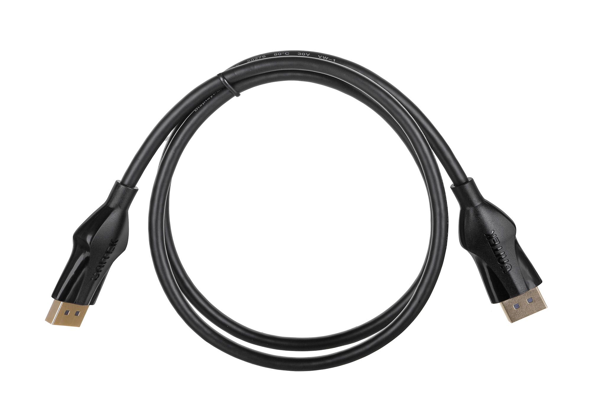 UNITEK C1624BK-1M DisplayPort cable 1 m Black