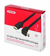 UNITEK Y-C1009 HDMI 270° 2.0,4K60HZ,3M cable Black