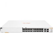 Jnc Hewlett Packard Enterprise Switch Aruba Instant On 1960 24G 20p Class4 4p Class6 PoE 2XGT 2SFP+ 370W Managed L2+ Gigabit Ethernet (10/100/1000) Power over Ethernet (PoE) 1U White