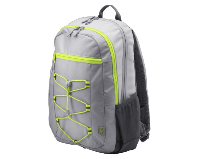 HP 39.62 cm (15.6 ) Active Backpack (Grey/Neon Yellow)