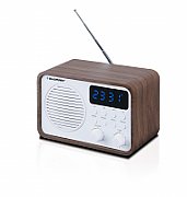 Portable radio with Bluetooth and USB BLAUPUNKT PP7BT, colour: brown wood/white