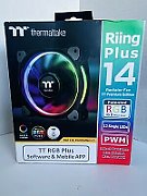 Thermaltake CL-F056-PL14SW-A computer cooling component Computer case Fan 14 cm Grey