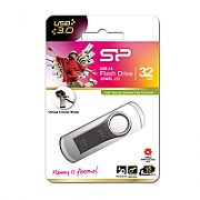 Silicon Power Jewel J80 USB flash drive 32 GB USB Type-A 3.2 Gen 1 (3.1 Gen 1) Titanium