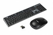 iBox IKMS606W keyboard RF Wireless English Black