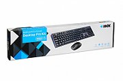 iBox IKMS606W keyboard RF Wireless English Black