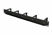 Extralink 1U Cable Organizer with plastic holders