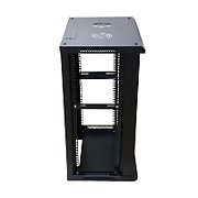 Extralink 19  18U 600x600 mm wall-mounting cabinet Black