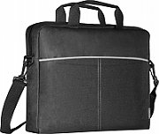 Defender Lite notebook case 39.6 cm (15.6 ) Briefcase Black & grey