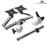 Desk holder for two LCD monitors Maclean MC-714 13-27  8kg aluminum