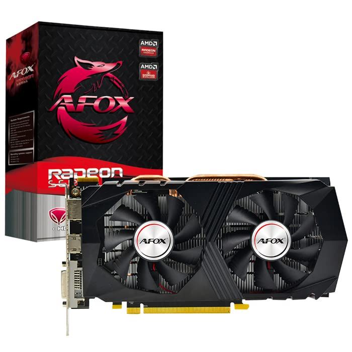AFOX AFOX RADEON R9 370 4GB GDDR5 256BIT DVI HDMI DP ATX DUAL FAN AFR9370-4096D5H4
