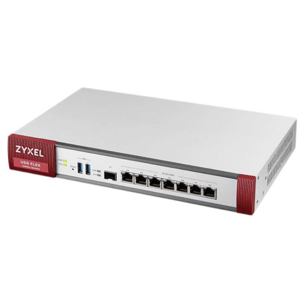 ZYXEL USG Flex Firewall 7 Gigabit user-definable ports 1xSFP 2xUSB with 1 Yr UTM bundle