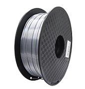 CREALITY PLA 3D Printer Filament, silk silver, Printing temperature: 190-220, Filament diameter: 1.75mm, Tensile strength: 60MPa, Size of filament wheel: Diameter 200mm, height 66mm, hole diameter 56mm. Utilizare: pana la 6 luni de la deschiderea ambalajului.