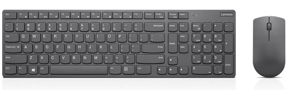 LENOVO Professional Wireless Keyboard and Mouse ComboÂ - US English with Euro symbol