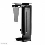 Neomounts by Newstar Select Swivel Under Desk & On-Wall PC Mount (Suitable PC Dimensions -Height: 30-53 cm / Width: 9-20 cm) - Black  Specifications General Min. weight: 0 kg Max. weight: 10 kg  Functionality Type: Swivel Swivel (degrees): 360° Width: 9 - 20 cm Height: 30 - 53 cm Height adjustment
