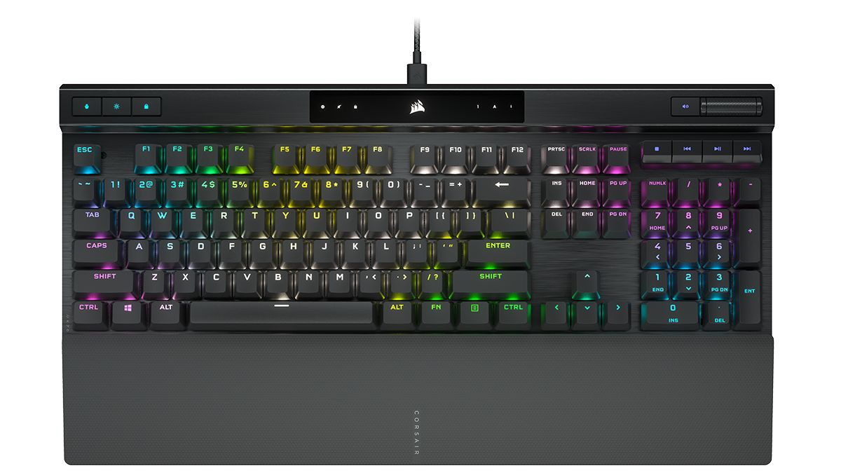 K70 RGB PRO, CHERRY MX Red, Negru