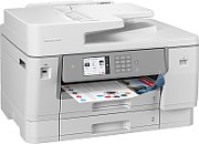 Imprimanta multifunctionala inkjet color Brother MFC-J6955DW, A3, duplex, USB 2.0, Wi-Fi, NFC, 30 ppm negru, 30 ppm color