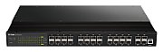 D-Link Switch D-Link DIS-700G-28XS - 24 Ports SFP Plus 4 Port 10G SFP+ with Dual DC input - Industrial Layer 2+ Gigabit Managed Switch - 24 x SFP Auto-Negotiating Ports - 4 x SFP+ uplink slots - Dual power input (12~58 VDC) and Reverse power protection - Power Consumption: 35W - Single and Multiple rings
