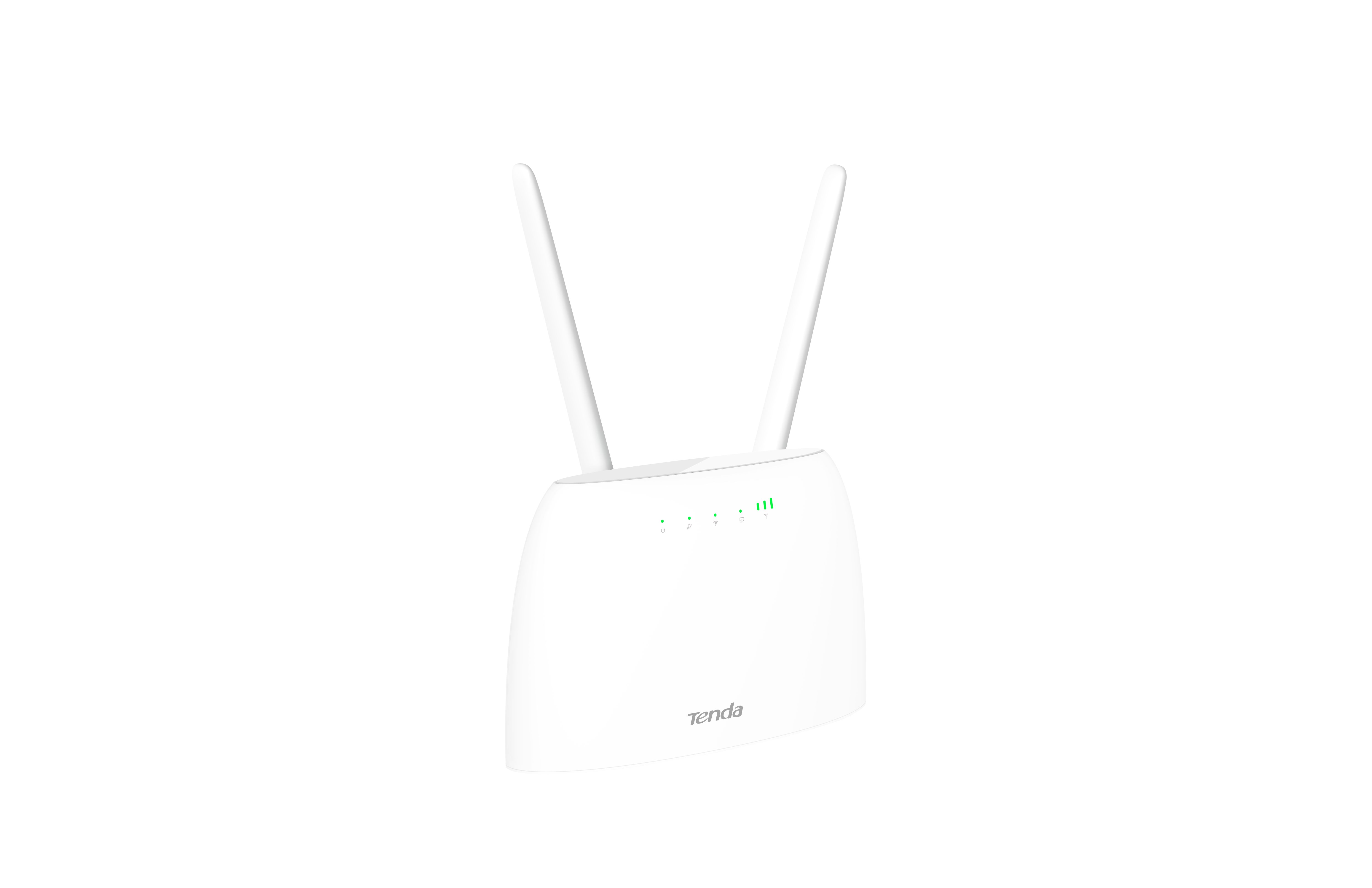 Tenda Wireless Router Tenda, 4G07 AC1200 wireless router, dual-band, Standarde Wi-Fi: 802.11b/g/n/ac,  Viteza Wi-Fi: 2.4GHz:300Mbps, 5.8GHz:867Mbps, Interfata: 1 × 10/100 Mbps LAN/WAN Por, 1 × 10/100 Mbps LAN Port, 1 × 2FF SIM Card Slot, 2 antene detasabile 4G/3G/2G, 2 antene Wi-Fi interne.