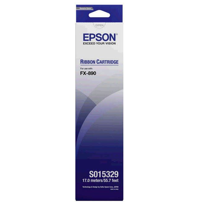 EPSON Ribbon Epson S015329, negru, pentru Epson FX-890
