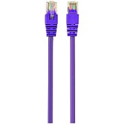 Gembird PATCH CORD UTP GEMBIRD Cat5e, cupru-aluminiu, 1 m, violet, AWG26,  PP12-1M/V  (include TV 0.06 lei)