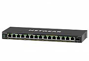 Switch NetGear GS316EP-100PES, 16 porturi 10 / 100 / 1000 MBs