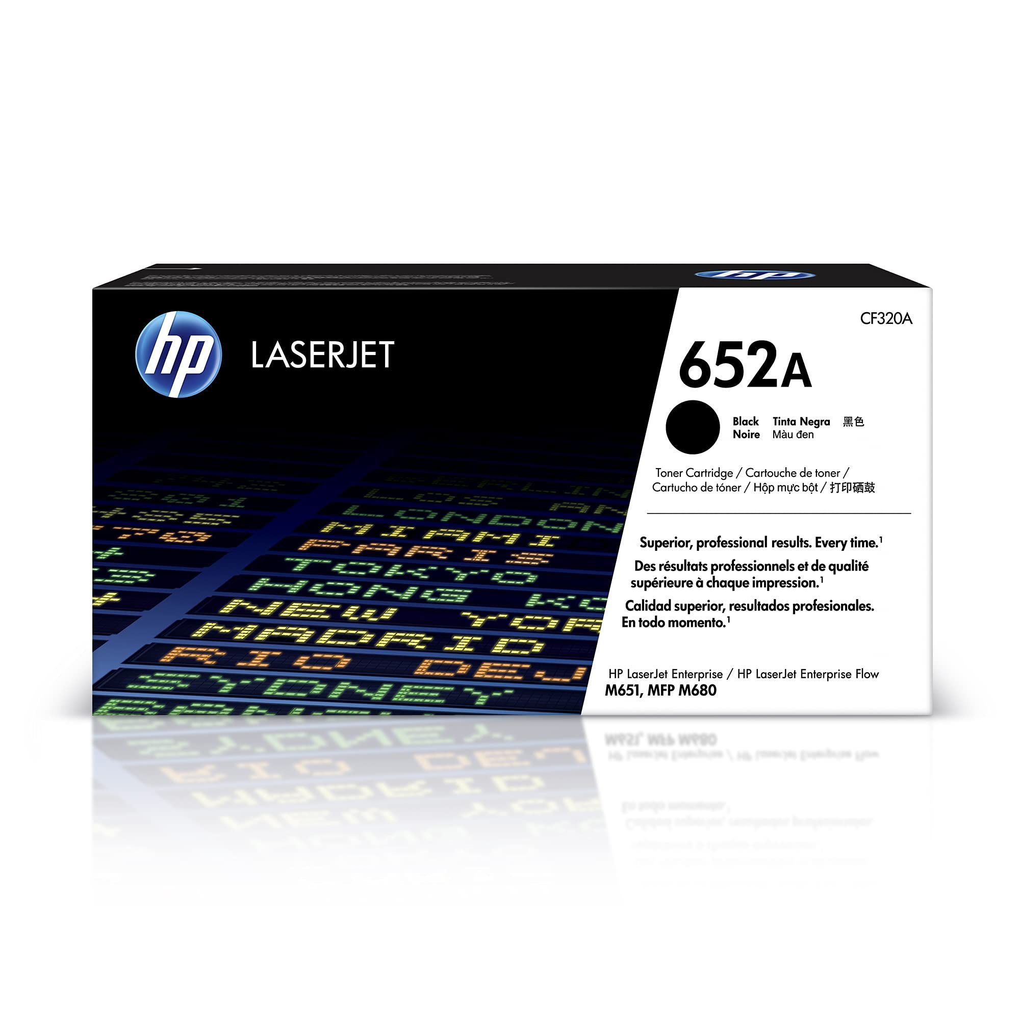 Cartus toner HP CF320A ,Negru ,11.500 pagini ,Original (652A) 