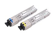 EXTRALINK ex.2220 SFP 1.25G WDM 1310/1550NM 3KM SC - PAIR - singlemode fiber