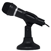 MICROFON  SPACER, suport tip  picior , conector Jack 3.5 mm, negru,  SPMF-RETRO  (include TV 0.03 lei)