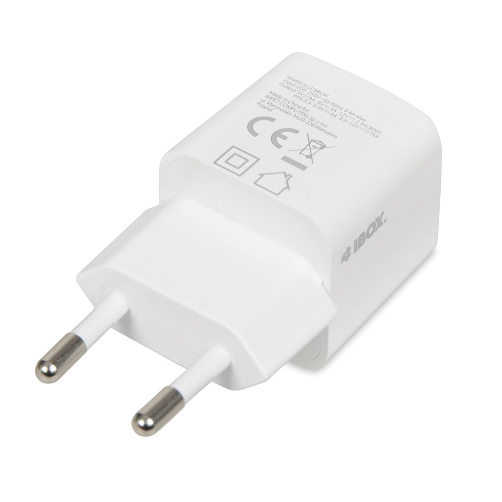 WALL CHARGER I-BOX C-38 PD30W USB-C