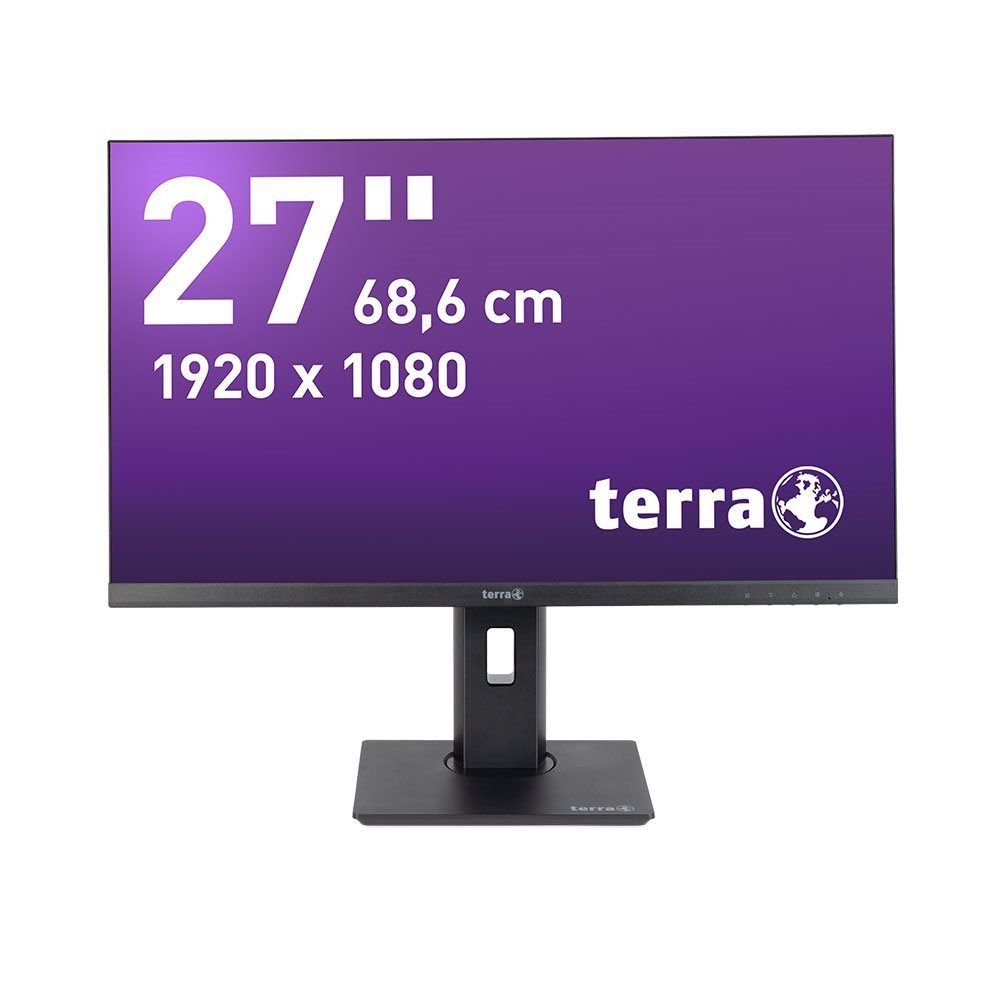 Monitor 27 inch LED TERRA 2748w pv 1920 x 1080 pixeli, 60 Hz, 5 ms, Negru