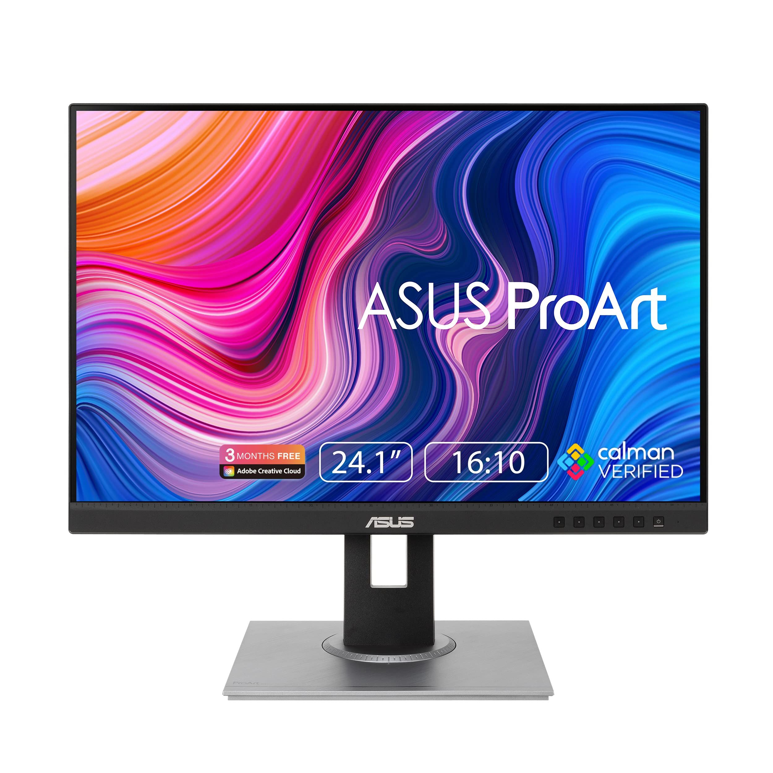 Monitor 24.1 inch LED ASUS PA248QV 1920 x 1200 pixeli, 75 Hz, 5 ms, Negru