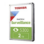 HDD Video Surveillance Toshiba S300 (3.5'' 2TB, 5400RPM, 128MB, SATA 6Gb/s), bulk
