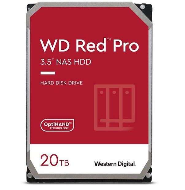 WD HD3.5  SATA3 20TB WD201KFGX / 24x7 / NAS (Di)