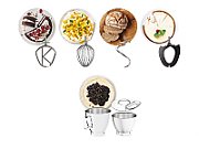 Kenwood KVL85.004SI food processor 1200 W 7 L Silver Built-in scales