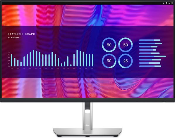 Monitor 31.5 inch Dell P3223DE 2560 x 1440 pixeli, 60 Hz, 5 ms