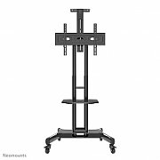 Neomounts by Newstar Select NM-M1700BLACK Mobile floor stand for 32-75  screen, height adjustable - Black  Specifications General Min. screen size*: 32 inch Max. screen size*: 75 inch Min. weight: 0 kg Max. weight: 50 kg Screens: 1 VESA pattern: 200x200, 200x300, 200x400, 300x200, 300x300, 350x350
