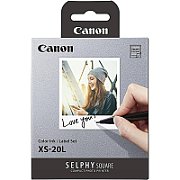 Pachet hartie foto originala CANON Selphy XS-20L, 20 coli Dimensions - 102mm (W) x 28mm (D) x 12mm (H) - Weight: 0.068kg