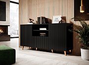 Cama Commode PAFOS 150x40x82 Black matt